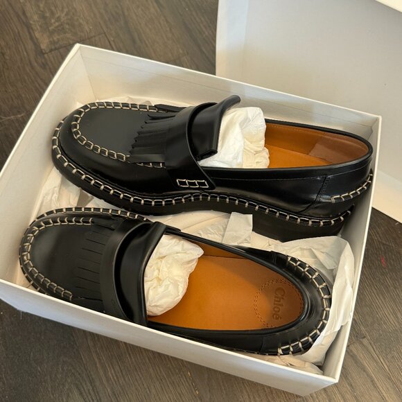 UNWORN Chloe lug loafers - sz 40 (~9) - Picture 4 of 6